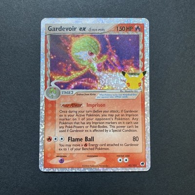 Gardevoir ex (Delta Species) 93/101 Celebrations: Classic Collection Pokémon Nm