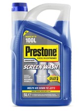 Prestone Extreme All Seasons Visibility Concentrate Car Screen Wash 5 Litre 3.96 per litre
