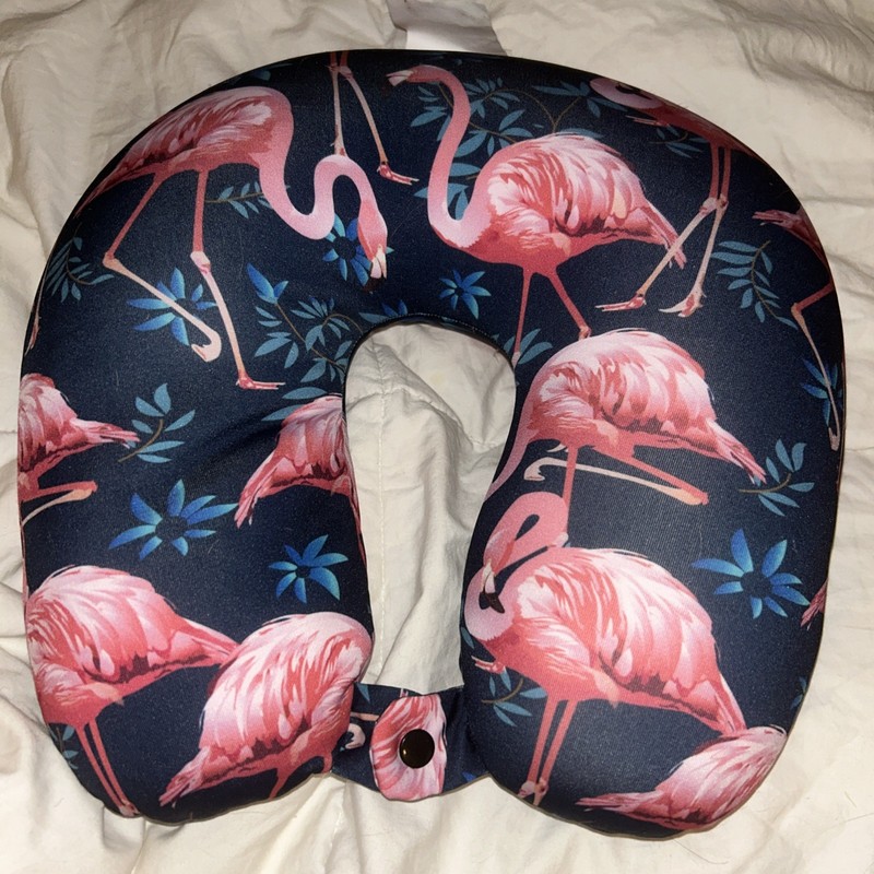 Clouds Flamingo Neck Pillow