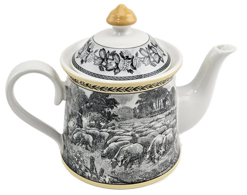 Bougeoir Villeroy & Boch, Porcelaine, Multicolore, Thème Noël/Winter, Lapins Et Cupcakes, Neuf