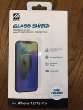 ZAGG IFrogz Glass Tempered Glass Shield For iPhone 12/12 Pro