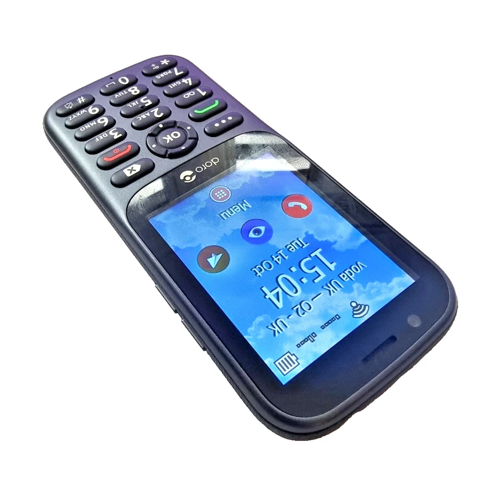 Doro 730X 4G Dual Sim Unlocked + Cradle ✔ IP54 WhatsApp Facebook WiFi DFB-0320 - Image 4 of 4