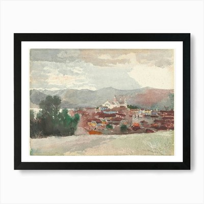 View Of Santiago De Cuba (1885), Wi Framed Wall Art Poster Canvas Print Picture