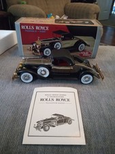 Vintage 1931 Rolls Royce Phantom 2 Car Solid State AM Radio Box/Instructions