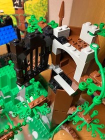 LEGO System Castle Dark Forest Fortress 6079 In 1996 Used Retired Comp W/Manual