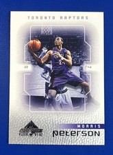 2001-02 Fleer Marquee Basketball Morris Peterson Totronto Rators #28