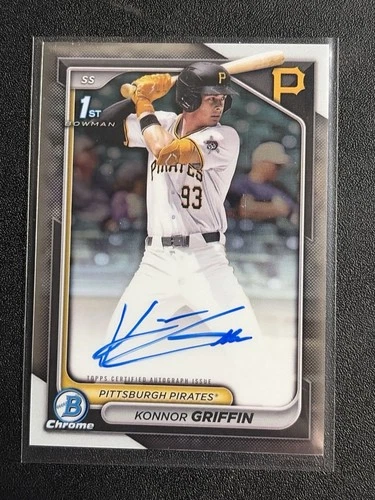 2024 Bowman Draft - Chrome Prospect Autographs Konnor Griffin #CPA-KG (AU, RC)
