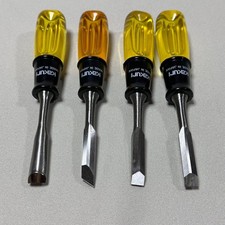 KAKURI 4pc Chisel Set Japan Made Yellow Handle Hand Tools Pro Grade Quality