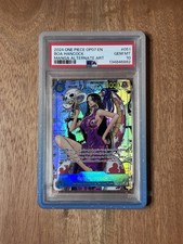 One Piece CCG Boa Hancock Alternate Art Manga, OP07-051 PSA 10