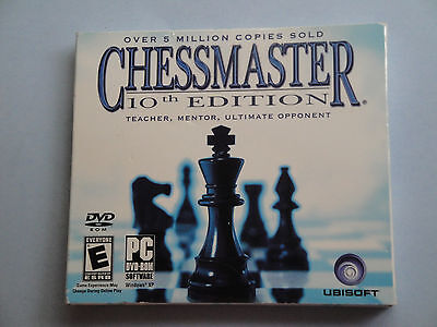 Chessmaster 10th Edition JC PC DVD-Rom Sofware