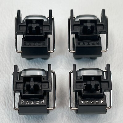 *Ships From USA* Razer Keyboard 4X Black Analog Optical Replacement Switches