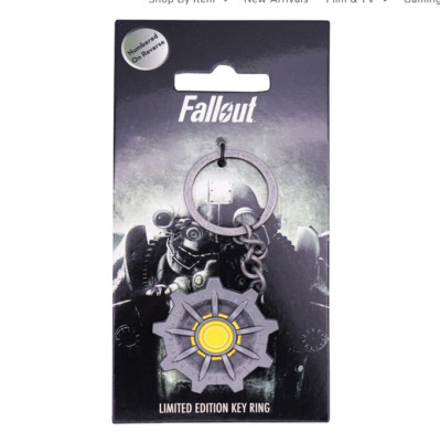   Official Fallout Limited Edition Vault Door Key Ring (only 9,995 worldwide)
