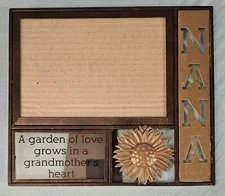 Nana Picture Frame With Lovig Statement