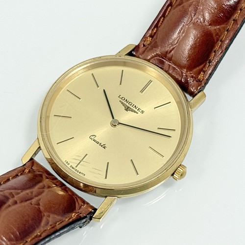 LONGINES L7.672.2 LES GRANDES CLASSIQUES 33mm MEN'S VINTAGE WATCH QUARTZ F871 - Picture 10 of 11