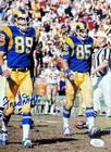 Fred Dryer Signed Los Angeles Rams 8x10 Photo JSA AY04759