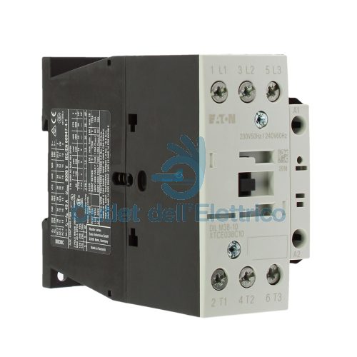 EATON/MOELLER 112428 DILM38-10(230V50HZ,240V60HZ) CONTATTORE 18,5KW