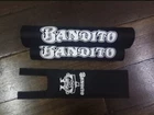black set BANDITO white custom REPRO padset BMX oldschool vintage RARE