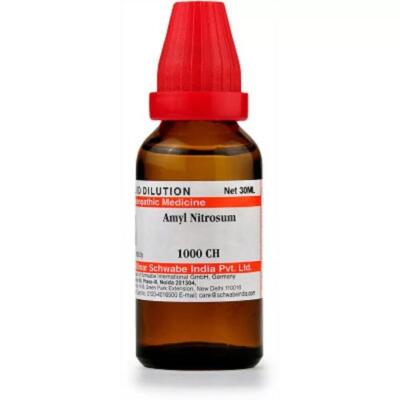 Willmar Schwabe Homeopathy Amyl Nitrosum (30 ML) (Select Potency)