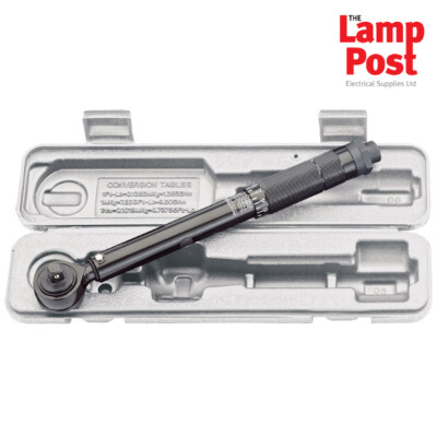 Draper 64534 schwarz kalibriert Ratsche Drehmomentschlüssel 3/8'' Vierkant 10 - 80Nm