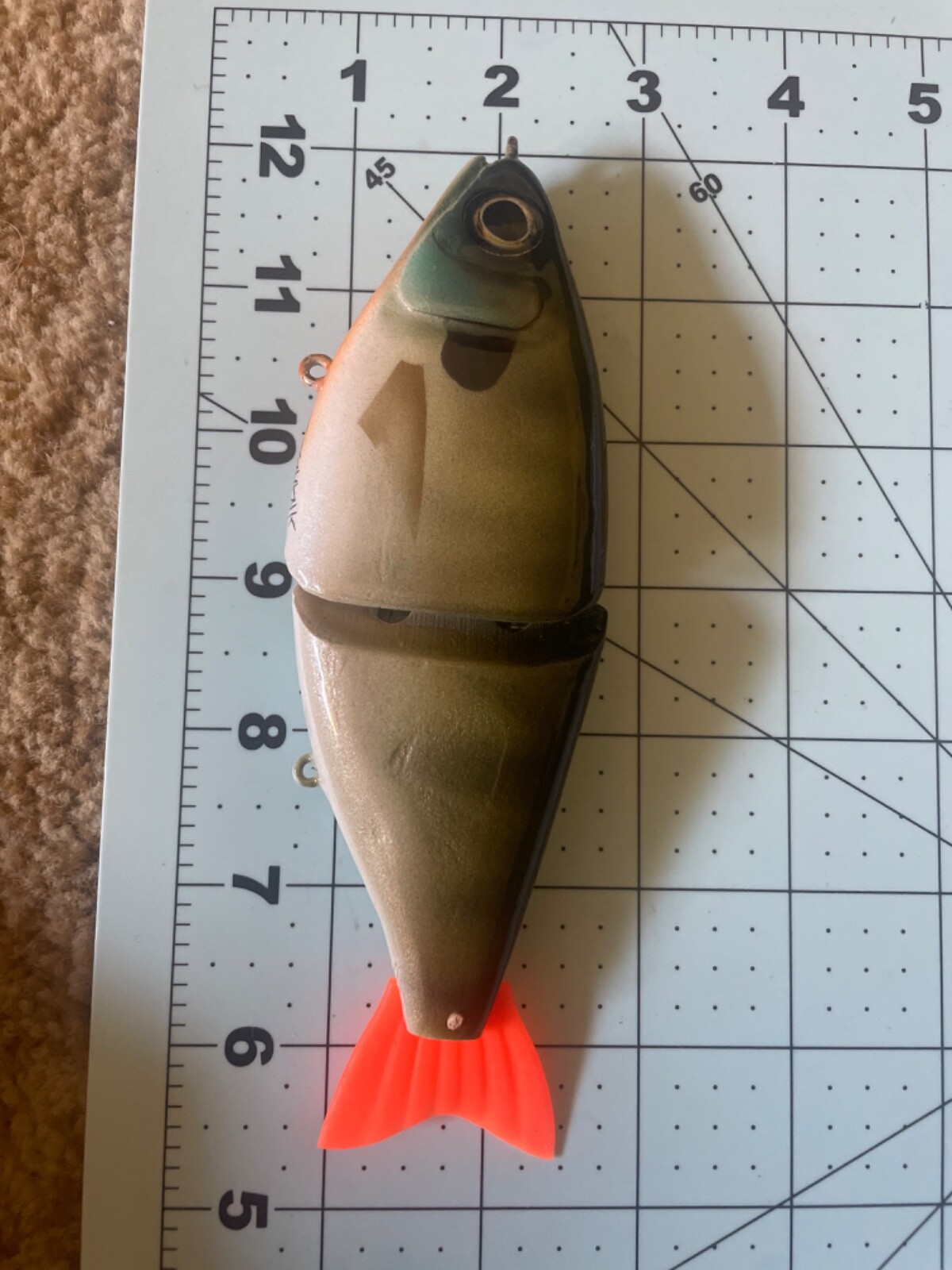 Shankbait Glide SWIMBAIT GLIDE BAIT hand poured Resin custom owners hook fishing - Image 5