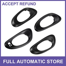 Front Rear Interior Door Handle Bezel Cover Trim for Chevy Trailblazer 2002-2009