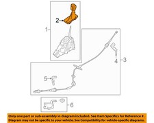 FORD OEM 17-19 Escape Console Shifter Housing...