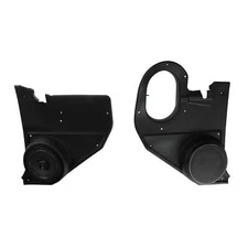 RetroSound Speaker Kick Panels For 1973-85 Chevrolet Truck with Std Speakers