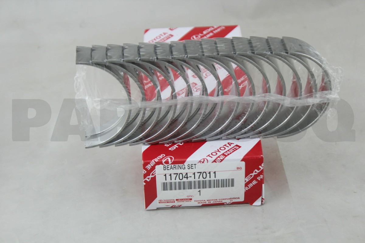 1170417011 Genuine Toyota BEARING SET, CRANKSHAFT 11704-17011 | eBay