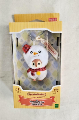 Sylvanian Families Baby Deer Snowman Keychain Calico Sylvanian Families Baby Deer Snowman Keychain Calico