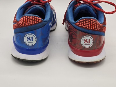 Nike Flyweave Trainer CJ3 Shoes Calvin Johnson Red Blue Mens Size 10.5 Nike Mens Flyweave Trainer CJ3 Shoes Calvin Johnson Red Blue  main image 4