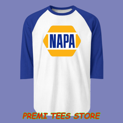 #ad NAPA Auto Parts Automotive Men#x27;s Raglan Blue Size S to 2XL $25.46