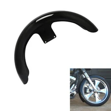 21" Vivid Black Front Fender Fit For Harley Touring Street Road Glide 1997-2013