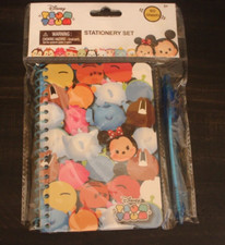 Disney Mickey Mouse Friends Tsum Tsum Stationery Set NEW