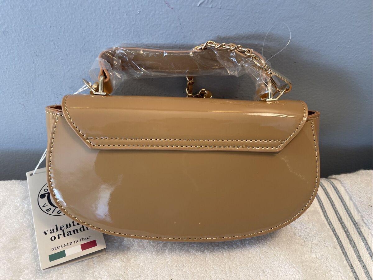 Valentino Orlandi taupe V-3020D crossbody two handbag $210 Valentino Orlandi taupe V-3020D crossbody two handbag $210