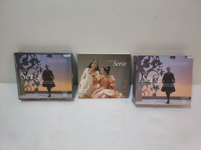 Handel Serse 3 Disc Opera CD Box with booklet William Christie otter Schulz 