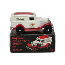 ERTL NOSTALGIC SERIES TEXACO 1932 FORD DELIVERY VAN DIECAST BANK