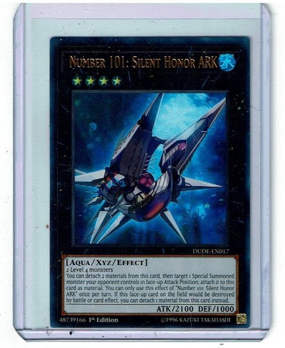 Yu-Gi-Oh! - Number 101: Silent Honor ARK -LVAL-EN047 -M/NM - Ultra