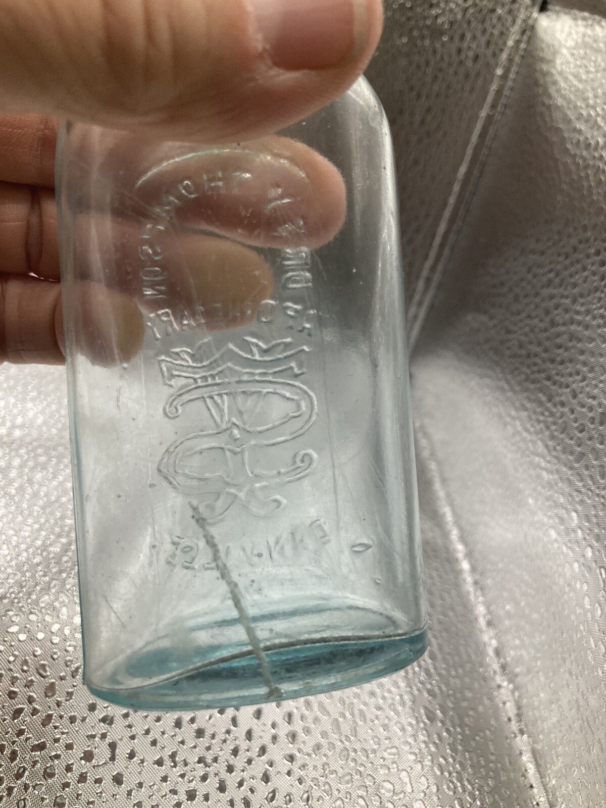 Dr. S.Y. Thompson Apothecary Danville, Pa. Montour County 2 Medicine Bottles