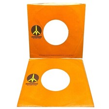 Monument Records Company Sleeves 45 RPM Vinyl Orange Lot of 2