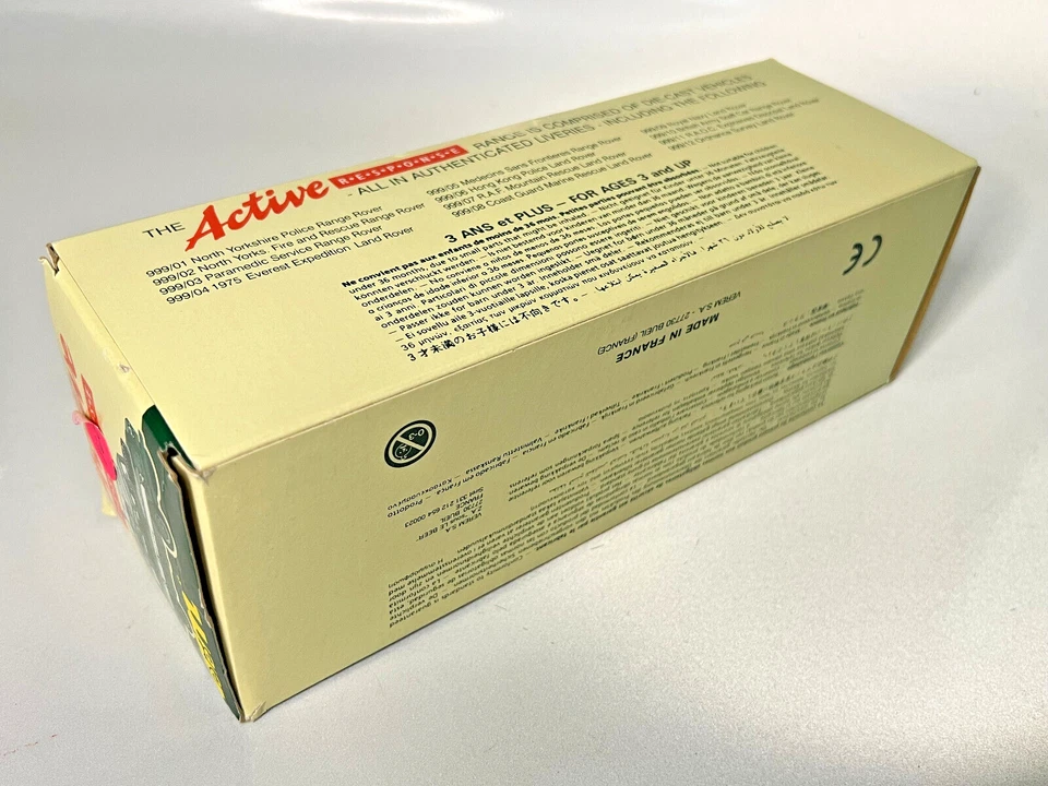 Range Rover Verem escala 1/43 #999/02 1972 - bomberos y rescate de North Yorkshire Foto 4 de 4