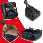 Leather Coin Purses Vintage Pouch Snap Closure Change Purse Wallets for Women US — photo 1