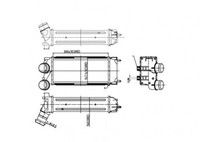 LadeluftküHler FüR Peugeot 3008 308 5008 Partner