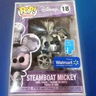 Funko Steamboat Mickey Mouse #18 Pop Art Series Disney Walmart With Protector