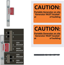Square D Generator Interlock Kit for Homeline 150/200 Amp Breaker SD200SA 