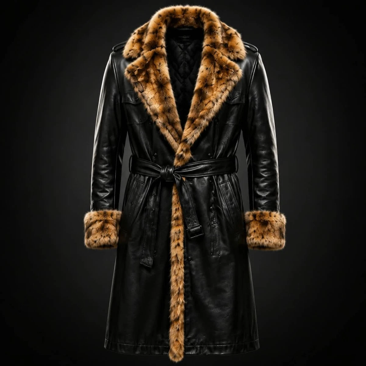 leather coat products for sale | eBay