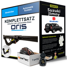 Für SUZUKI Jimny I Typ FJ,SN Anhängerkupplung abnehmbar +eSatz 7pol uni 01- AHK
