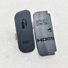 1set for Canon 600D Rebel T3i X5 Interface USB / AV OUT/ HDMI/ MIC Rubber Cover