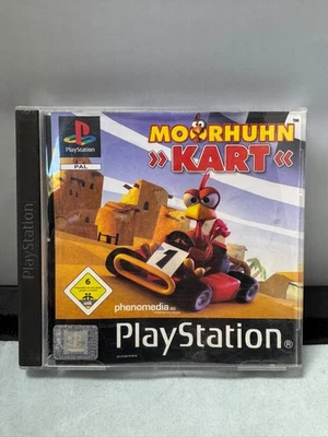 Sony PS1 Playstation 1 Spiel Moorhuhn Kart in OVP - Bild 1 von 4