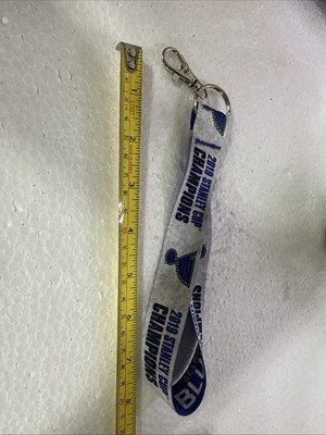 2019 STL Blues Stanley Cup Champions Wrist Keychain - 8 Inches Long