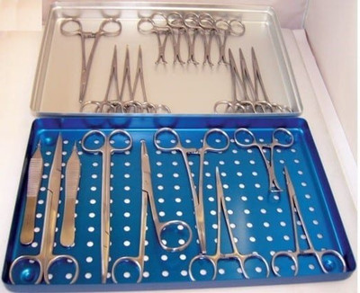 General surgery or veterinary procedures, including scalpel, forceps, scissors